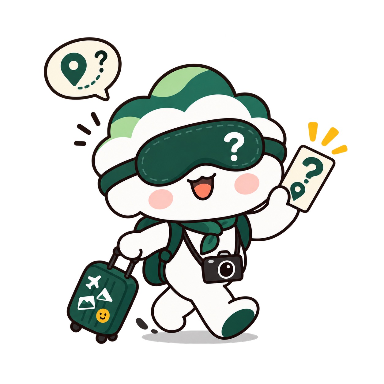 블라인드 트립 마스코트